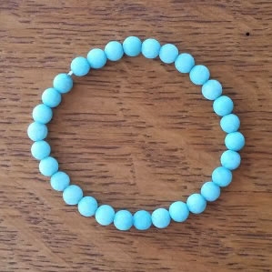 6mm Matte Finish Amazonite Bracelet Kit